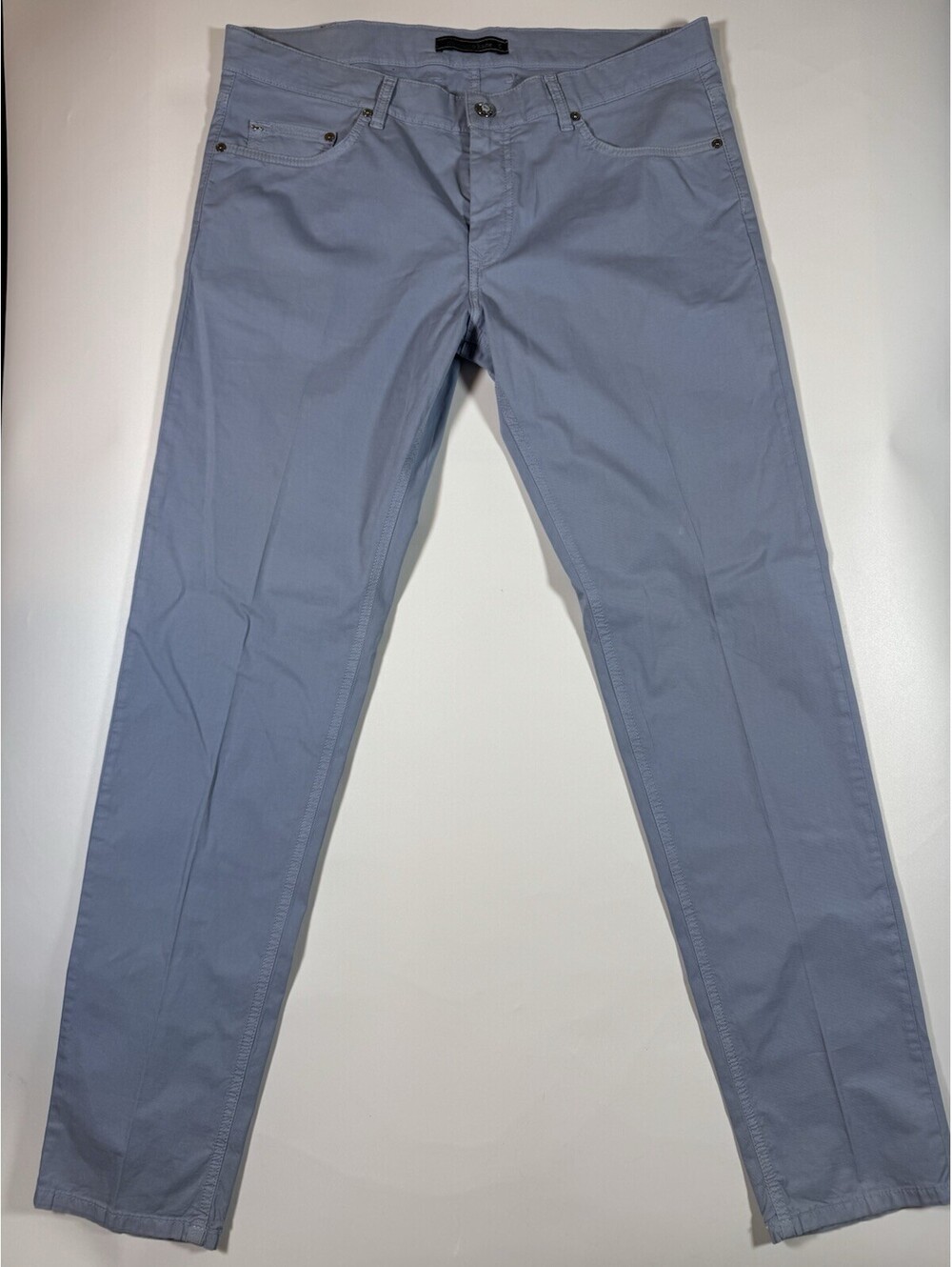 Harmont & Blaine Men’s 38x32 Light Blue Stretch Pants EU 52 Made in EU